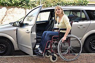 Fahrzeuge für Menschen mit Behinderungen